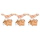 thumbnail image 4 of Minnieouse 3 uds pulseras de aleación con sol Luna estrella colgante hecho a mano conjunto de joyas de muñeca longitud ajustable cadena de mano Type1, 4 of 6