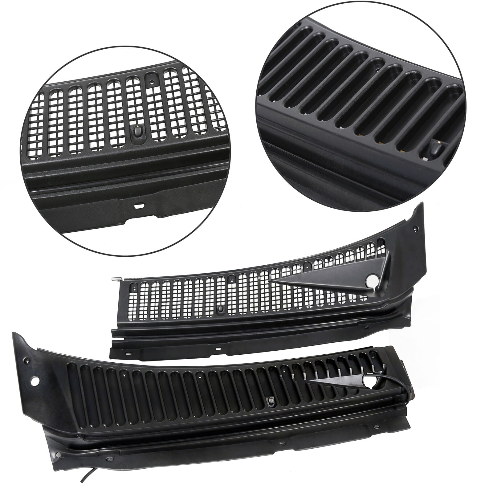 Windshield Wiper Vent Cowl Screen Cover Grille Panel For Ford 9907 F250 F350 Excursion