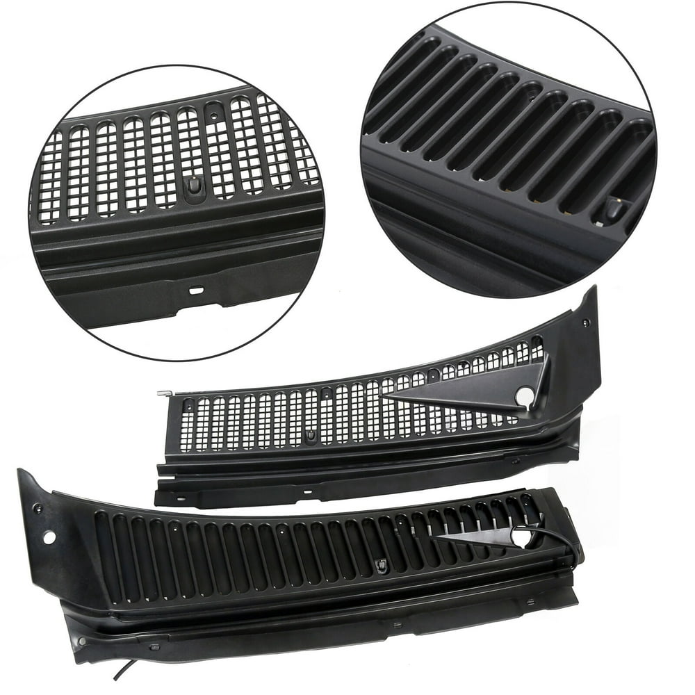 Windshield Wiper Vent Cowl Screen Cover Grille Panel For Ford 9907