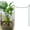 B,9.84"x15.75", variant on Aoyunhp Plant Supports for Indoor Plants,Plant Stakes,High Half Round Metal Peony Cages and Support,Green Garden Plant Stake Plant Support Ring Border,Plant Stakes for Outdoor Plants
