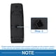 thumbnail image 4 of Interruptor de ventana eléctrica Unique Bargains para Mercedes-Benz C200 E200 E63 para AMG No.2929054900 Interruptor de control de ventana ABS Negro Lado del Conductor Frontal, 4 of 7