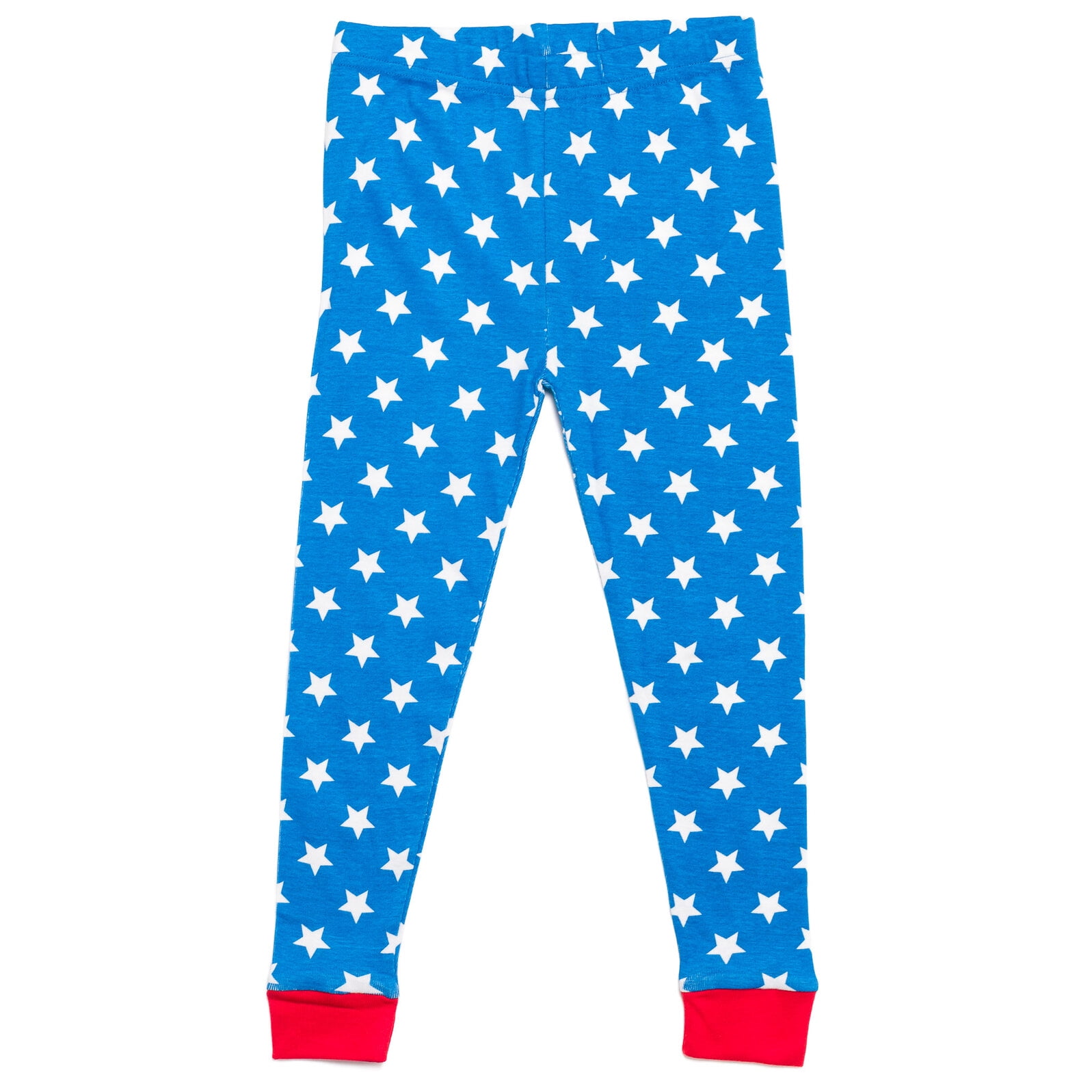 DC Comics Justice League Wonder Woman Little Girls Pajama Shirt Pants blue / Red 6