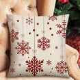 thumbnail image 4 of Christmas Decoration Pillow Cover Cushion Cover Christmas Decorative Cushion Cover Bedside Pillowcase Living Room Decorative Linen Fringe Throw Pillow Covers, 4 of 5