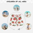 thumbnail image 6 of FORMRS Boys Swim Trunks Quick Dry Mesh Liner Boardshorts Sizes XS-XL, Strawberry, 6 of 7