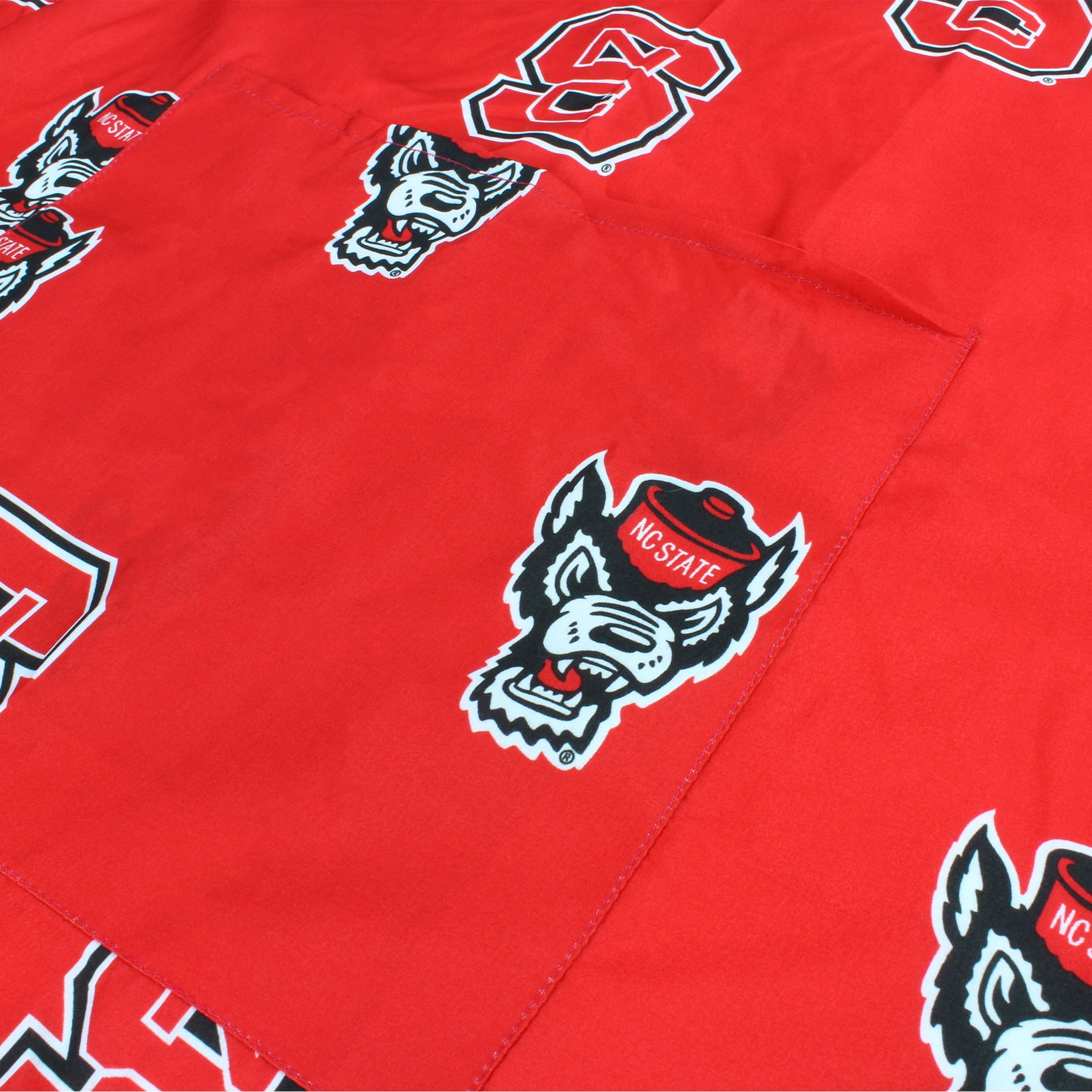 North Carolina State Wolfpack Tailgating or Grilling Apron With 9" Pocket, Fully Adjustable