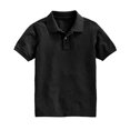 thumbnail image 1 of Peach Couture Polo Piqué Classique à Manches Courtes pour Garçons, Âges 5-14 Ans, 1 of 1