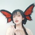 thumbnail image 4 of Fursuit Ear Accessory Butterfly Ear Hairhoop Women Roleplay Celebration Headwear, 4 of 21