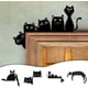 thumbnail image 2 of Adornos de Halloween, adorno de puerta de Halloween, adorno de puerta de gato adorable de metal, decoración de esquina de marco de puerta de gato, letreros y placas decorativas para puertas y ventanas, 2 of 7