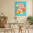 thumbnail image 2 of Stupell Industries Refreshing Retro Aperol & Recipe Canvas Wall Art design by Courtney Morgenstern, 30 x 24, 2 of 7