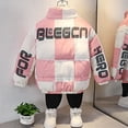 thumbnail image 5 of Godderr 1-7Y Boys Girls Winter Cotton Coats,Toddler Winter Coats,Kids Warm Cotton Jacket,Hooded Jacket Cotton Jacket,Plaid Warm Cotton Coats, 5 of 5