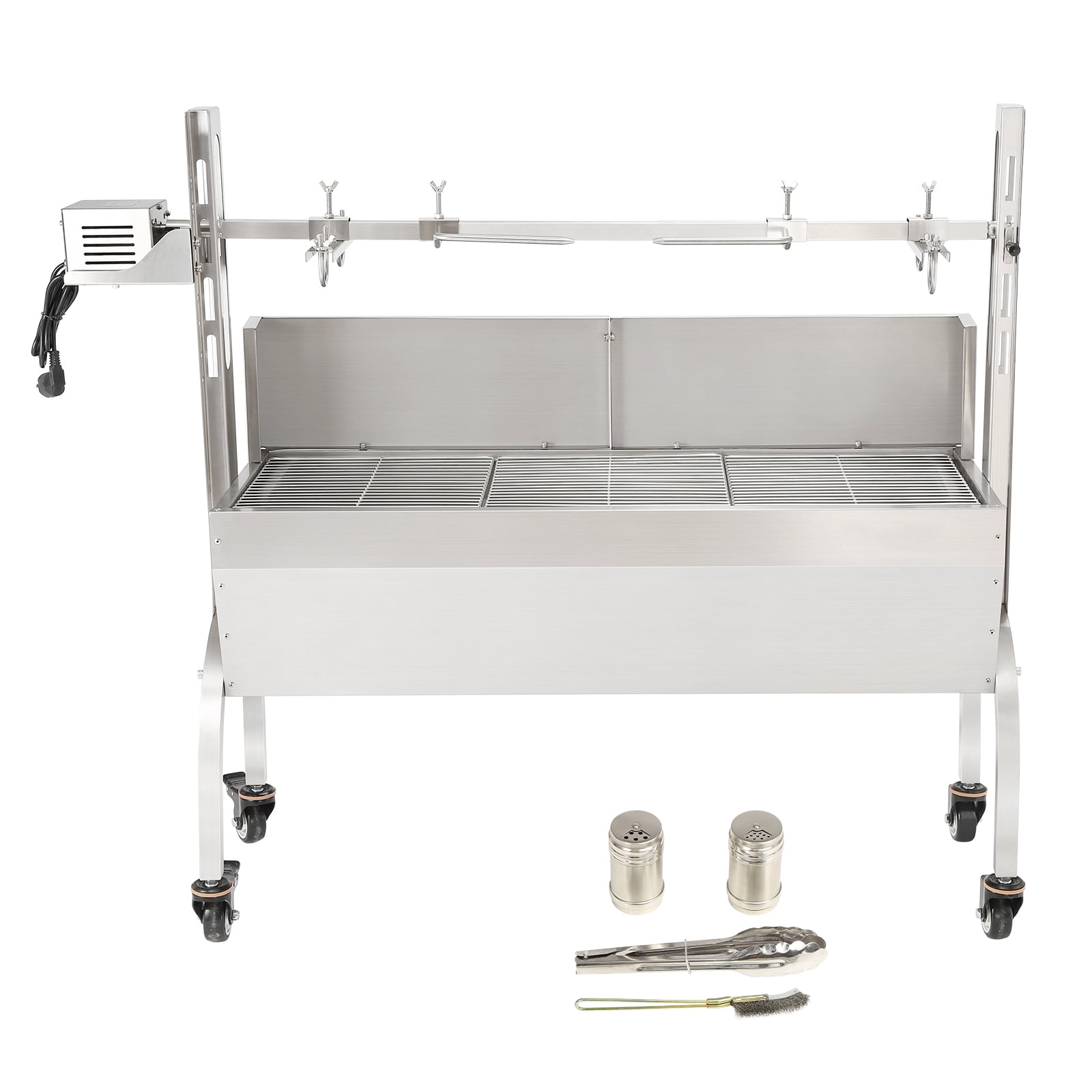 Skyshalo 50w 132lbs BBQ Grill With baffle Pig Lamb Chicken Roaster