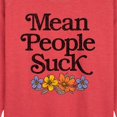 thumbnail image 2 of Instant Message - Mean People Suck - Women's Lightweight French Terry Pullover, 2 of 6