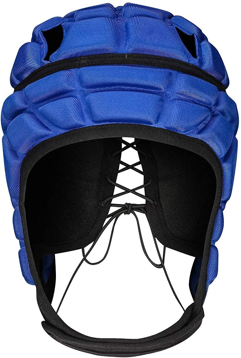 Soft Shell Protective Headgear Rugby Headguards Padded Gear Adjustable Padding Helmet for Soccer Goalie Football Youth Kids