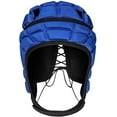 thumbnail image 2 of Soft Shell Protective Headgear Rugby Headguards Padded Gear Adjustable Padding Helmet for Soccer Goalie Football Youth Kids, 2 of 6