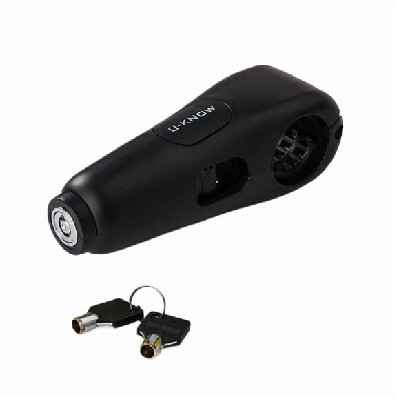 110DB Alarms Motorcycle Handlebar Lock Scooter Electric Vehicle Bicycle Safe Anti-theft Accelerator Brake Lock Padlocks