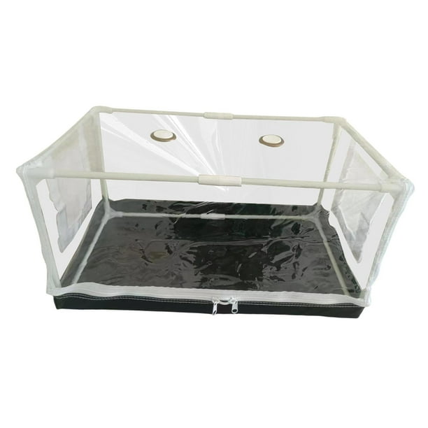 Kit de tienda de cultivo de hongos Contenedor para hongos Cámara de fructificación de hongos Espacio libre 50cmx25cmx25cm