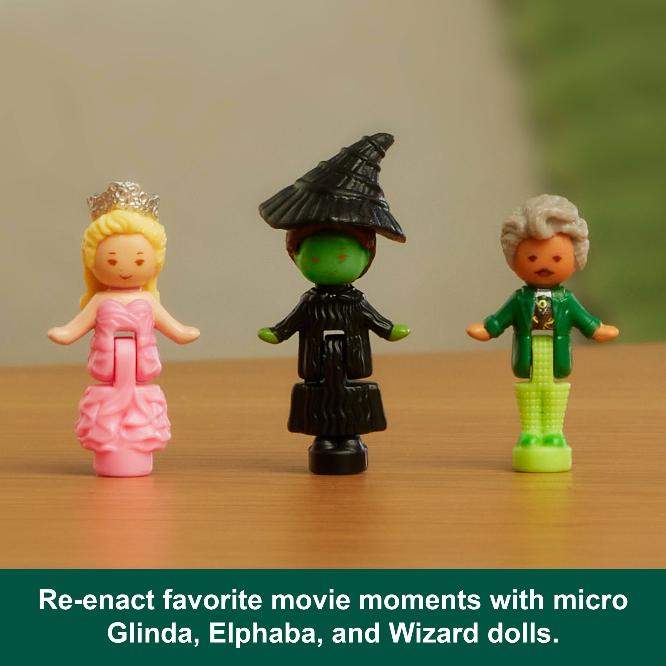 Polly Pocket Micro Dolls & Playset, Wicked Compact with Hat