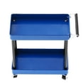 thumbnail image 2 of Tool Cart,Compact 2-Tier Tools Storage Trolley - Perfect For Garage Repairs & Rc Accessories - Ideal For 1/8 To 1/16 Scale Models - Convenient And Efficient [blue], 2 of 9