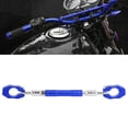 thumbnail image 3 of Premium 7/8 inch / 22 mm Universal Motorcycle Handlebar Cross Bar Adjustable Strengthen Balance Lever CNC Aluminum Alloy in Blue for Superior Stability, Vibration Reduction, and Upgraded Performance, 3 of 9