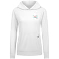 thumbnail image 2 of Women's Levelwear White Houston Astros Relay Spring Break Panoramic Bold Hoodie, 2 of 3