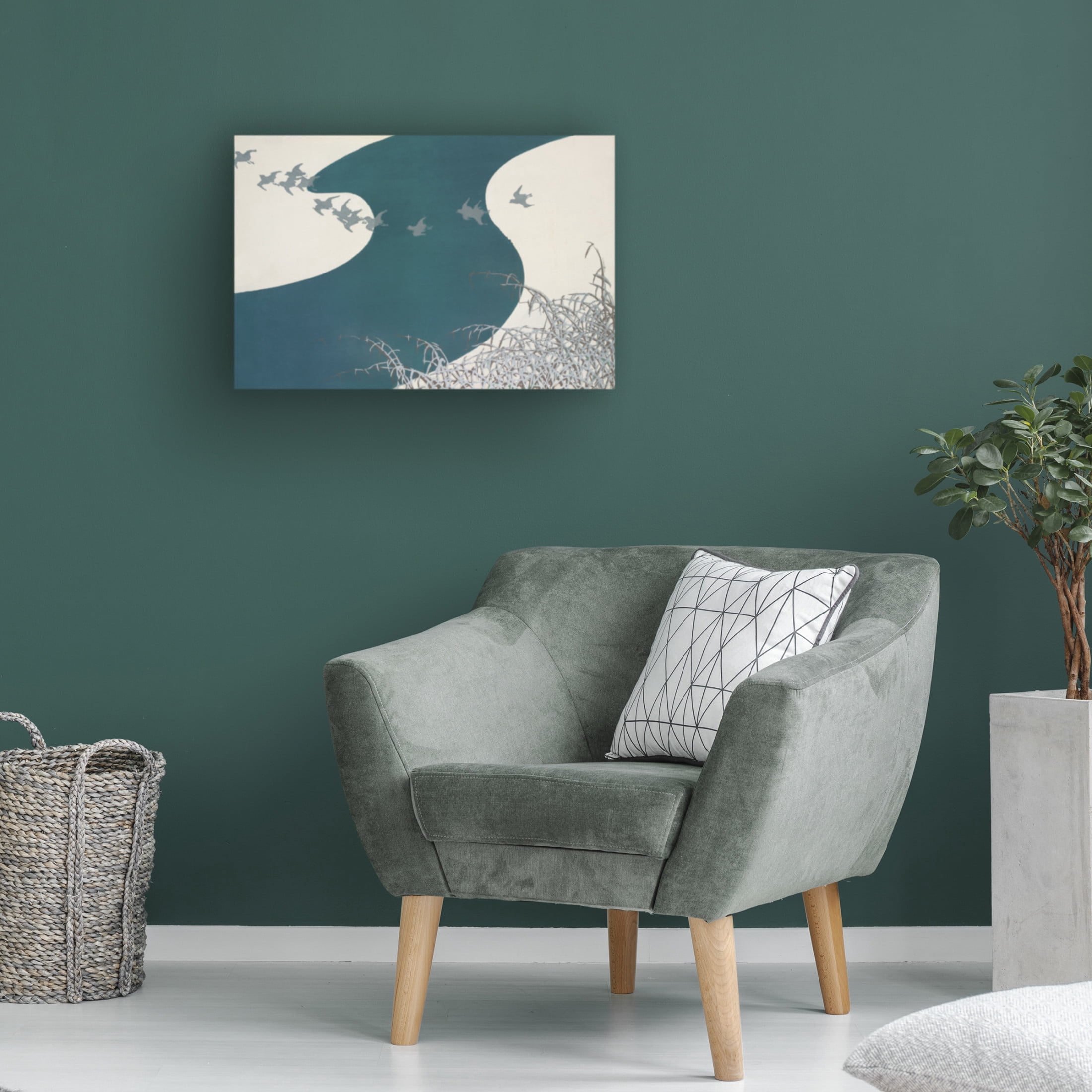 Trademark Fine Art Pictufy Birds From Momoyogusa Canvas Wall Art