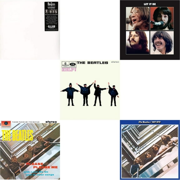 Beatles (The White Album) (2 LP) & Please Please Me & Help & Let It Be Special Edition & Beatles 1967-1970 (2023 Edition) (Half-Speed) (3LP)