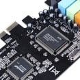 thumbnail image 4 of Tarjeta de sonido digital jixopn PCI Express x1 PCI-E 5.1ch CMI8738 Chipset Audio, 4 of 6