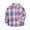 Blue, variant on TOWED22 Toddler Kids Flannel Shirt Jacket Plaid Long Sleeve Lapel Button Down Shacket Baby Fall Christmas Coat for Boys Girls(Light Blue,10-12 Y)