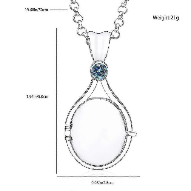 H2o Same Colgante collar con huella de arena roja Colgante de concha de sirena que se puede abrir y cerrar Accesorios Regalo-L-Collar azul cielo-Código de producto 49272 L Collar azul cielo
