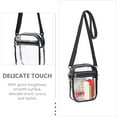 thumbnail image 4 of Raindrops Transparent Bags Storage Pouch Simple Design PVC Waterproof 1Pcs for Daily Use, 4 of 8