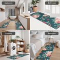 thumbnail image 5 of Pioneer Flower Floral Print Pattern Kitchen Rugs Sets Of 3,Kitchen Runner Rugs Non Skid Washable,Decorative Kitchen Floor Mats for Kitchen,Sink,Laundry,17"x30"+ 17"x47" + 17"x59", 5 of 6