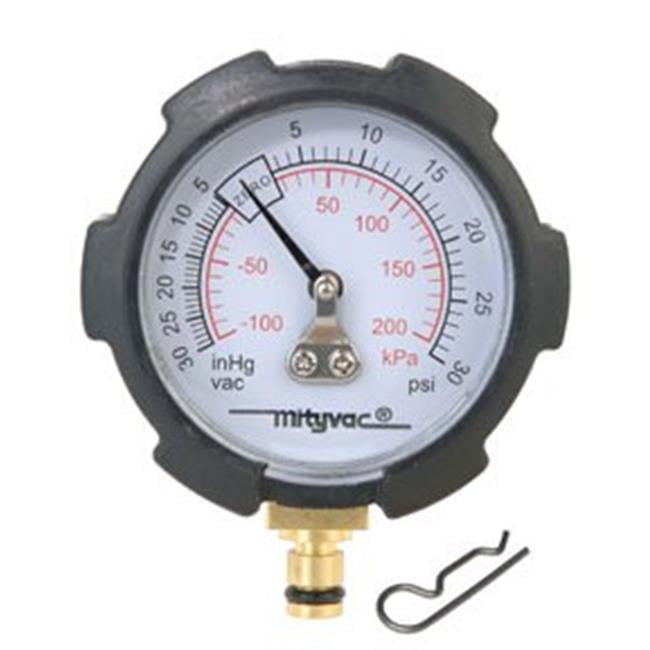 Mityvac MVA6176 Compound Vacuum Pressure Gauge, Psi InHg Walmart