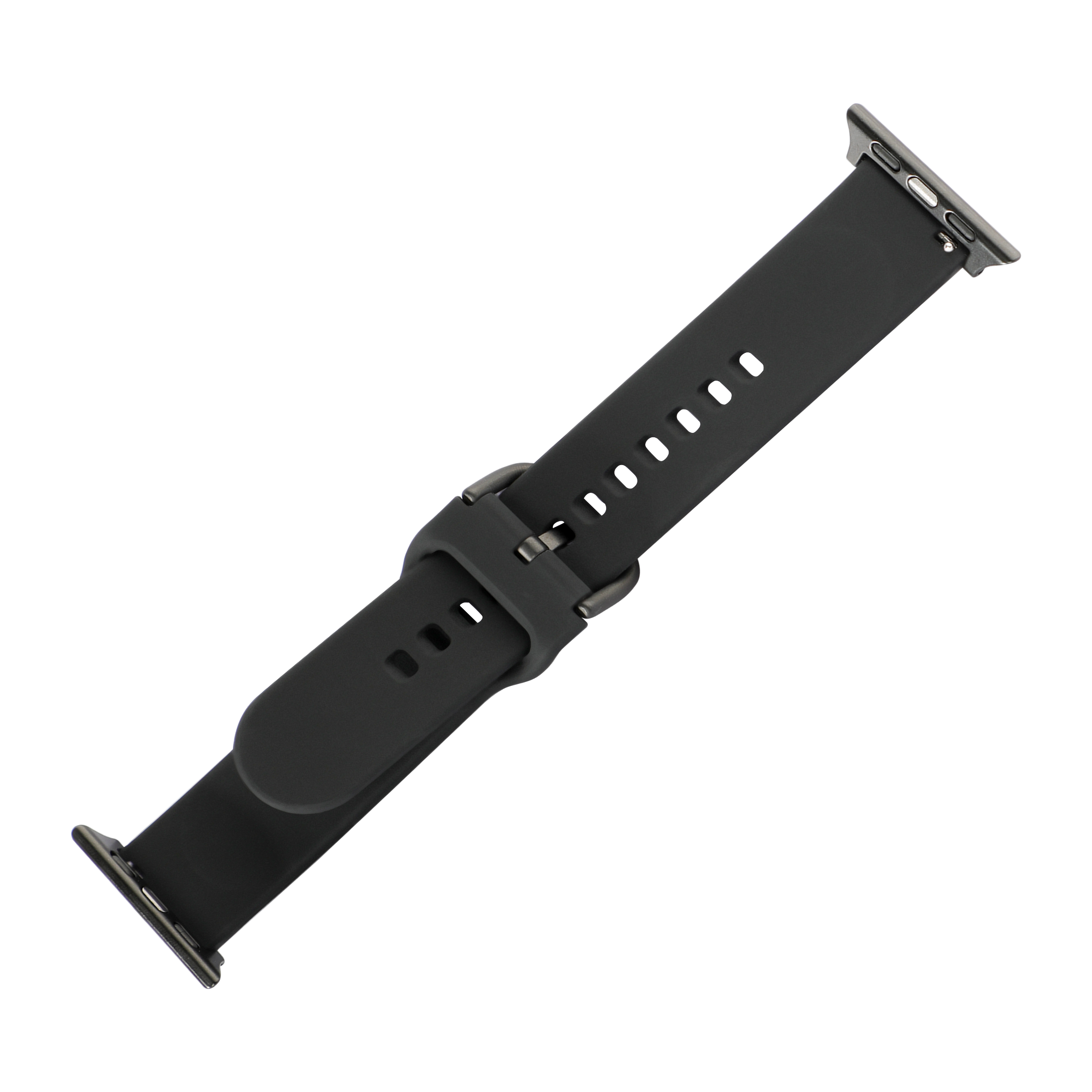 onn Silicone Smart Watch Band 20mm - Black photo 5