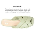 thumbnail image 3 of Journee Collection Womens Haize Tru Comfort Foam Slide Low Block Heel Sandals, 3 of 6