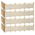 thumbnail image 4 of 8Pcs Mini House Retro Fences Micro Landscape Fences Decorative Farm Fake Fence Decors, 4 of 4