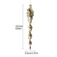 thumbnail image 2 of 1pcs 8.9 Inch Christmas Drop Icicle Ornaments, Delicate 3D Hanging Tree Decorations for Xmas Party, Holiday and Wedding Festive Decor, 2 of 5