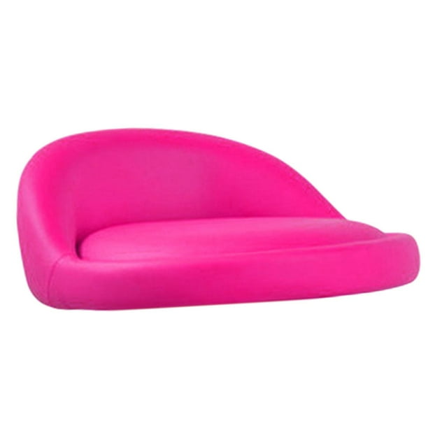 Asiento de repuesto para taburete de bar Fácil de usar Alto rendimiento Elegantes piezas para taburetes de bar Rosa roja