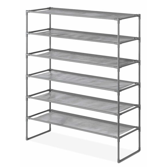 Whitmor Étagères à 6 Niveaux Spacemaker, Gunmetal