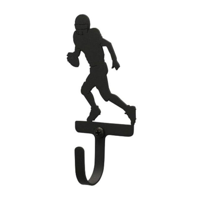 Football Player Wall Hook S - Black