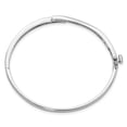 thumbnail image 2 of Finest Gold 14K White Gold Hinged Bangle Bracelet Mounting, 2 of 3