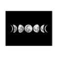 thumbnail image 2 of Nikou La Fase Lunar Cambia la Pintura, la Pintura de la Pared de la Lona Pinturas sin rebordes para Las Decoraciones caseras(Negro 090-2), 2 of 7