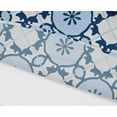 thumbnail image 4 of Vargottam Indoor/OutdoorTablecloth58x58 Inch SquareTablecloth with Umbrella Hole and Zip- Waterproof PatioTableCloths- TableCovers for Backyard RectangularTable- Light Blue, 4 of 5