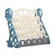 thumbnail image 2 of Estantería infantil, requiere montaje, estanterías resistentes, soporte para libros ilustrados para habitaciones de niños y niñas, salas de juegos, ha azul de 4 niveles, 2 of 9