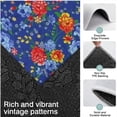 thumbnail image 3 of Pioneer Flower Floral Print Pattern Kitchen Rugs Sets Of 3,Kitchen Runner Rugs Non Skid Washable,Decorative Kitchen Floor Mats for Kitchen,Sink,Laundry,17"x30"+ 17"x47" + 17"x59", 3 of 6