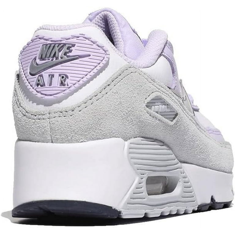 Little Kid's Nike Air Max 90 LTR White/Metallic Silver Little Kid's Nike Air Max 90 LTR White/Metallic Silver