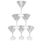 thumbnail image 3 of Gafas De Martini Led De Plástico, Gafas De Martini De Plástico Intermitentes Agregue Interesante Ambiente Interruptor Automático Buen Artesanía 210 Ml Para La Fiesta, 3 of 7