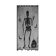 thumbnail image 1 of Oferta por tiempo limitado!Cortinas De Halloween Murciélagos Brujos Cortina De Ventana De Halloween, Panel De Cortina De Puerta De Encaje Negro Decoración para Decoraciones De Ventanas De Halloween,, 1 of 7