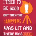 thumbnail image 3 of CafePress - I Tried To Be Good But Then The Campfire W T Shirt - Men's Classic Graphic Cotton T-Shirt, 3 of 4