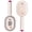 Pink, variant on Electric Spray Air Cushion Massage Comb, Electric Steaming Massage Hair Care Brush for Women, Portable Electric Steam Brush with Detangling Comb for Hair, for Home & Travel (Beige)