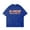 Blue, variant on Karan Aujla P-Pop Culture Merch T-Shirt Cotton Wash Tee Women Men Short Sleeve Casual Crewneck Tee